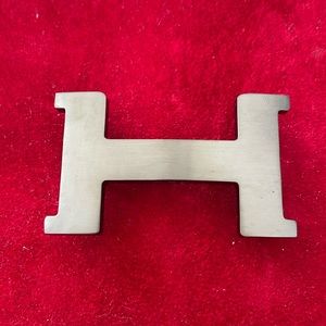 Hermes 38 mm Dark Silver Buckle